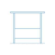 Furniture Stools Ikea Perjohan Stool Editable Svg Line Art, Free Vectors File